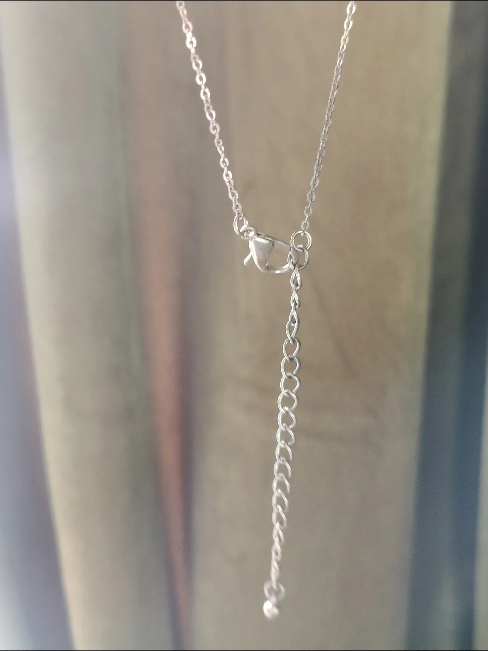 Silver 'Life' Tree Pendant Necklace